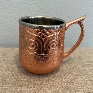New Owl Copper Moscow Mule Mug